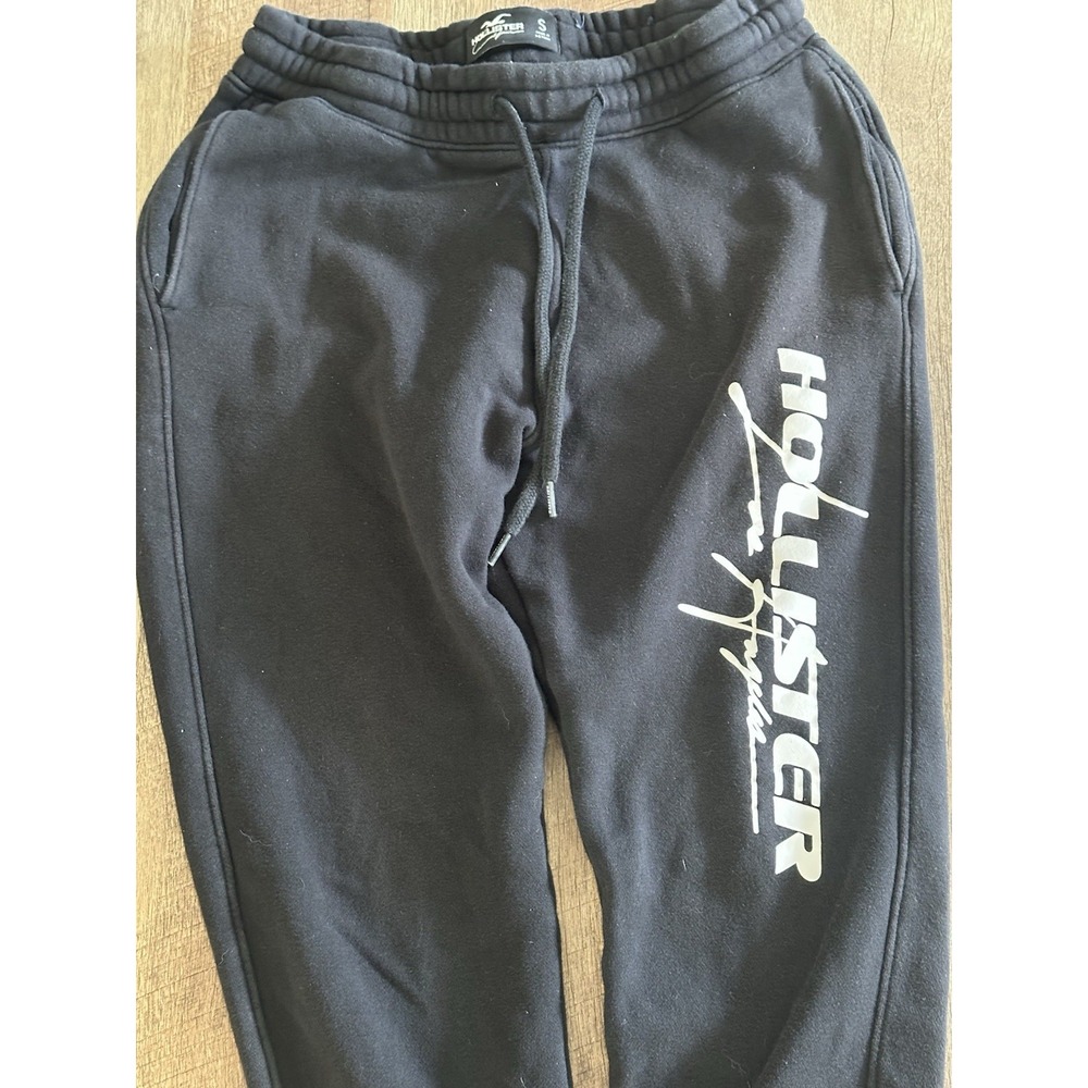 Women's Hollister Embroidered Logo Fleece Jogger sweatpants size Small